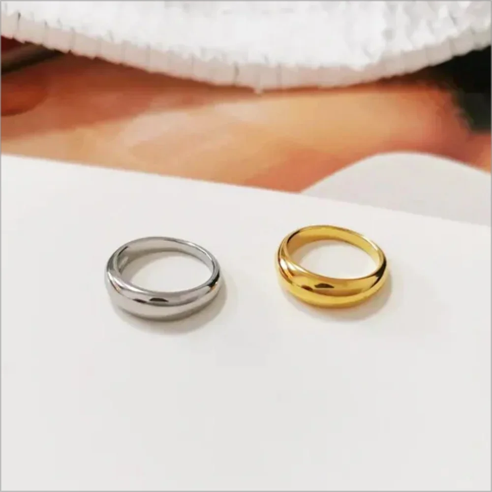 Bold Dome Gold Ring