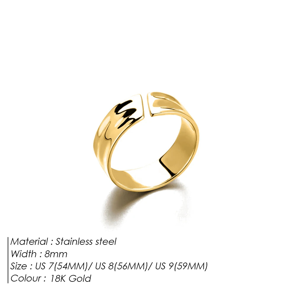 Classic Gold Band Ring - להזמין בזהב