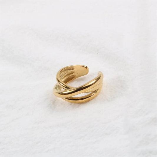 Infinity gold Ring